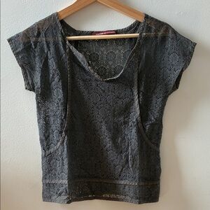 Comptoir Des Cotonniers Sheer Grey Tee